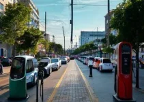carregamento público de elétricos