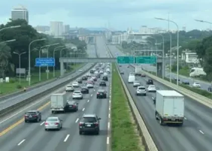 movimento nas rodovias