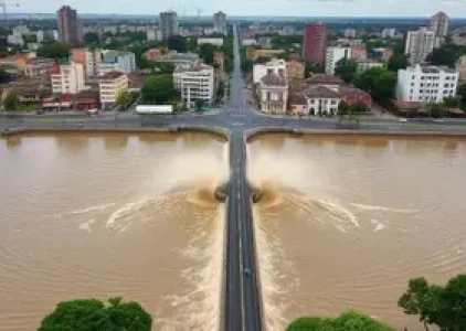 cheias em Porto Alegre