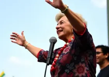 comício de Lula em Porto Alegre