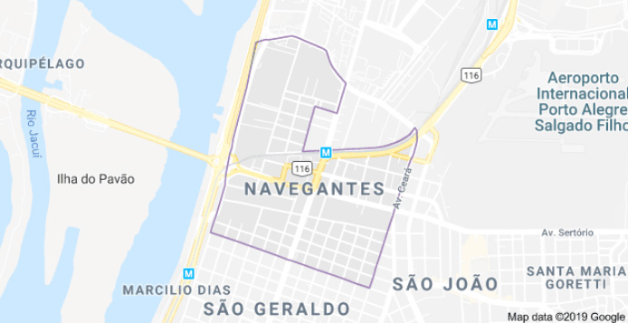 Bairro Navegantes Porto Alegre